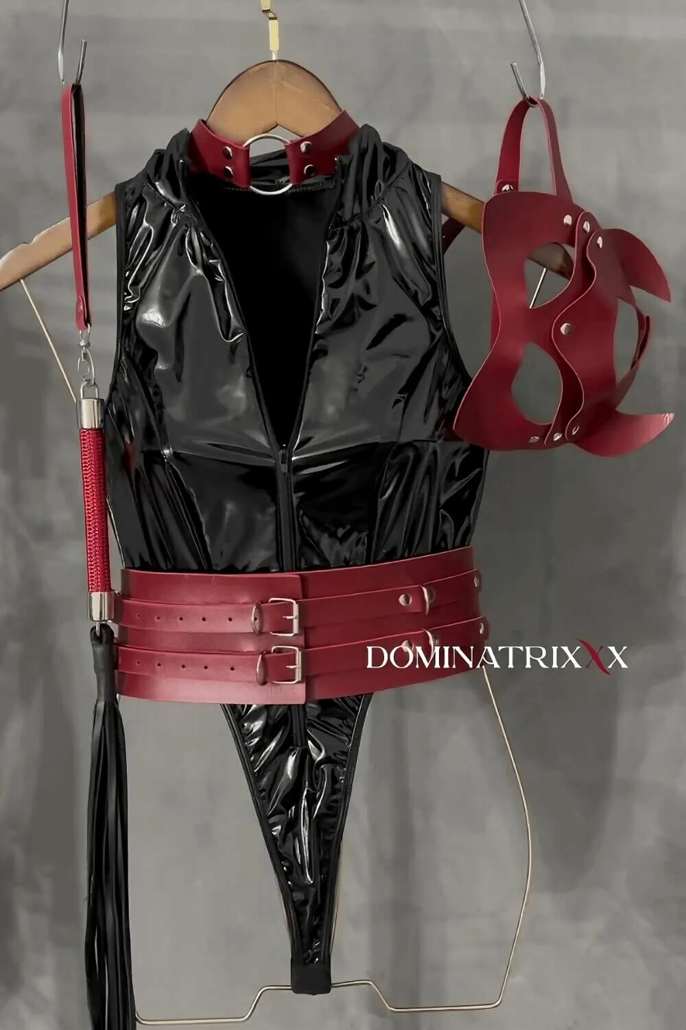 Set Bodysuit e Acessórios Dominatrix