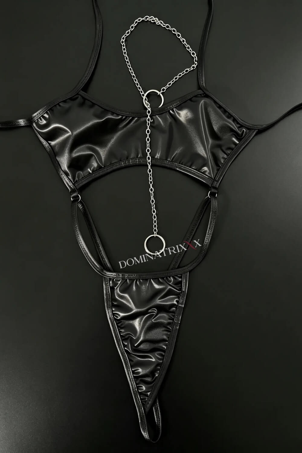 Conjunto Body Lana e Colar Gravata com Argolas