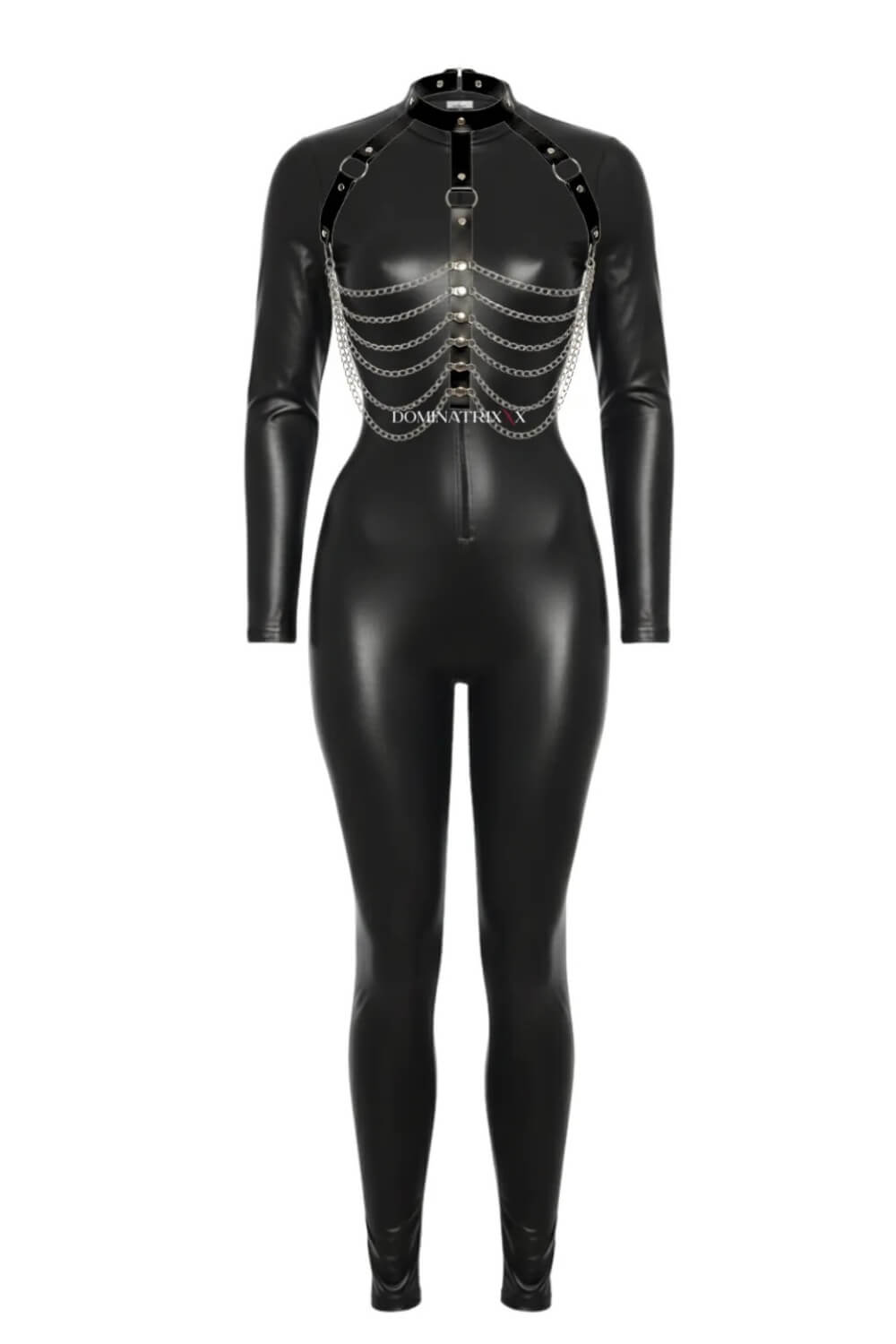 Conjunto Catsuit Dominatrix e Harness Tókio