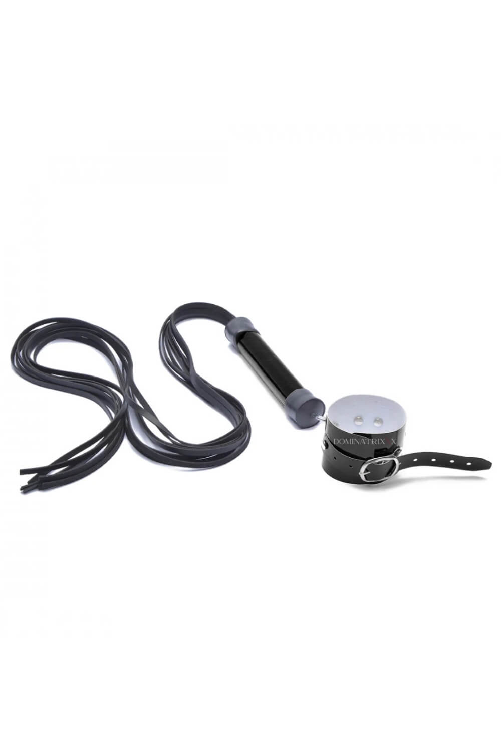 Kit Bracelete com Flogger 80cm em Verniz