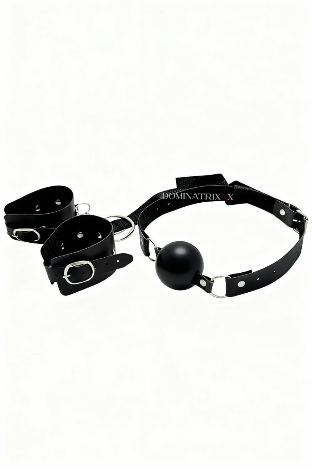 Kit Algema Bracelete com Mordaça Bola