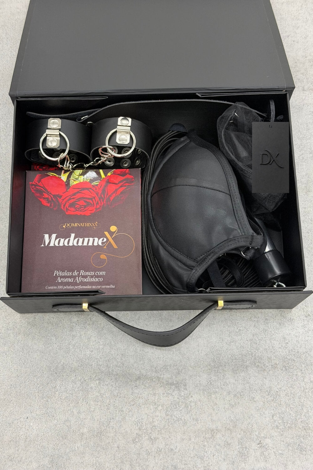 Kit Lingerie Dominatrix 6 itens com Maleta